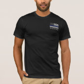 Thin Blue Line 1 Corinthians 15:58 T-shirt (Voorkant)