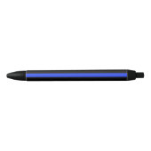 "THIN BLUE LINE" (aanpasbaar) Blauwe Inkt Pen (Voorkant)