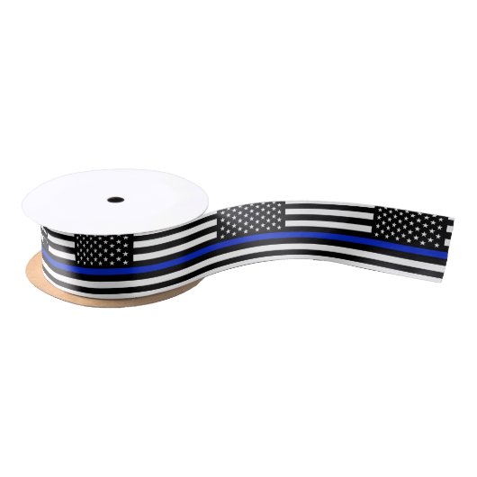 Thin Blue Line American Flag Lint (Spoel)