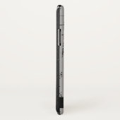 Thin Blue Line - American Flag - politieagent Case-Mate iPhone Case (Achterkant / rechts)