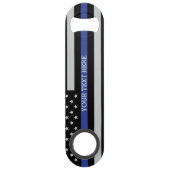 Thin Blue Line - American Flag Specialized Custom Speed Flessenopener (Voorkant)