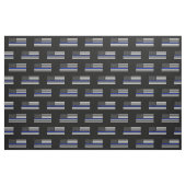 Thin Blue Line American Flag Stof (Fat Quarter)