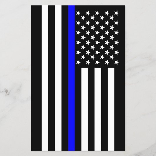 Thin Blue Line American Style Flyer (Voorkant)