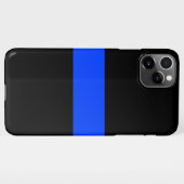 Thin Blue Line Apple iPhone 11 Pro 11pro MAX Hoesj iPhone Hoesje (Achterkant horizontaal)