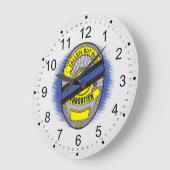 Thin Blue Line Badge Grote Klok (Hoek)