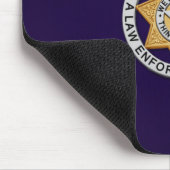 Thin Blue Line Badge Muismat (Hoek)