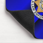 Thin Blue Line Badge Muismat (Hoek)
