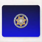 Thin Blue Line Badge Muismat (Voorkant)