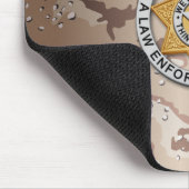 Thin Blue Line Badge Muismat (Hoek)