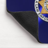 Thin Blue Line Badge Muismat (Hoek)