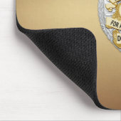 Thin Blue Line Badge Muismat (Hoek)