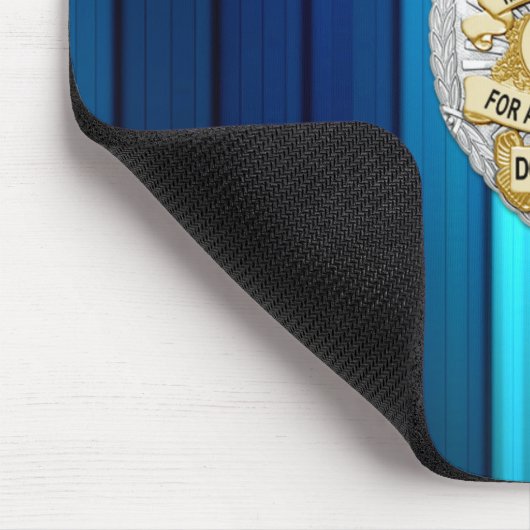 Thin Blue Line Badge Muismat (Hoek)