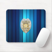 Thin Blue Line Badge Muismat (Met muis)