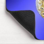Thin Blue Line Badge Muismat (Hoek)