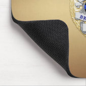 Thin Blue Line Badge Muismat (Hoek)