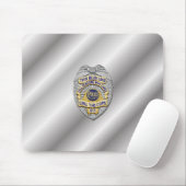 Thin Blue Line Badge Muismat (Met muis)
