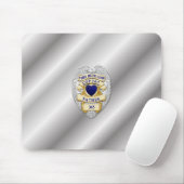 Thin Blue Line Badge Muismat (Met muis)