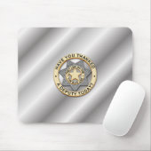 Thin Blue Line Badge Muismat (Met muis)