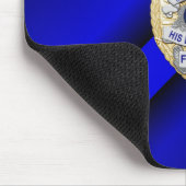 Thin Blue Line Badge Muismat (Hoek)