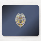 Thin Blue Line Badge Muismat (Voorkant)