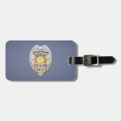 Thin Blue Line Bagagelabel (Voorkant horizontaal)