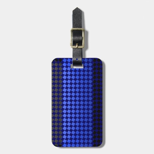 Thin Blue Line Bagagelabel (Voorkant verticaal)