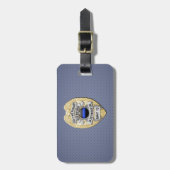 Thin Blue Line Bagagelabel (Voorkant verticaal)