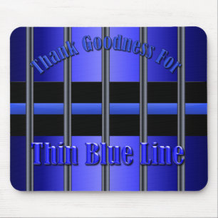 Thin Blue Line - Behind Bars Muismat