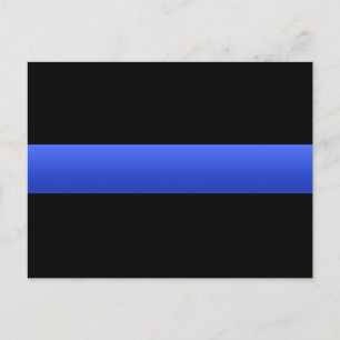 Thin Blue Line Briefkaart