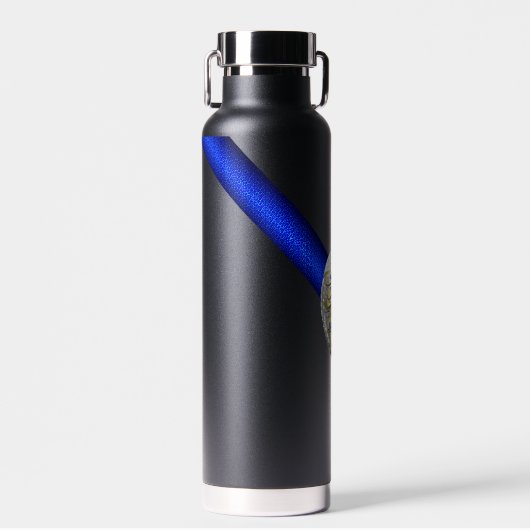 Thin Blue Line Brothers Keeper Badge Waterfles (Voorkant)