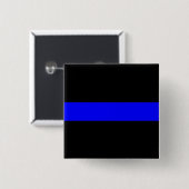 Thin Blue Line Button (Voorkant /achterkant)