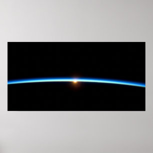Thin Blue Line Canvas afdrukken Poster