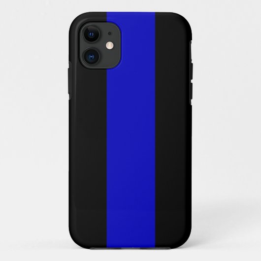 Thin Blue Line Case-Mate iPhone Case (Achterkant)