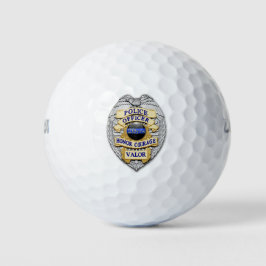Thin Blue Line Custom Golf Balls Golfballen
