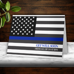 Thin Blue Line Custom Greep Kaart