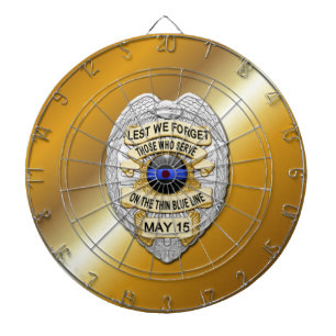 Thin Blue Line Dartbord