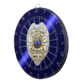 Thin Blue Line Dartbord (Voorkant Rechts)