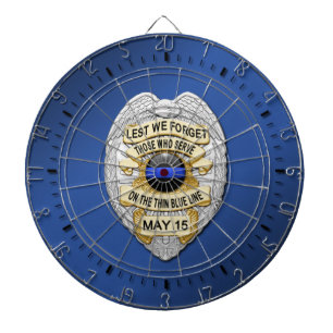 Thin Blue Line Dartbord