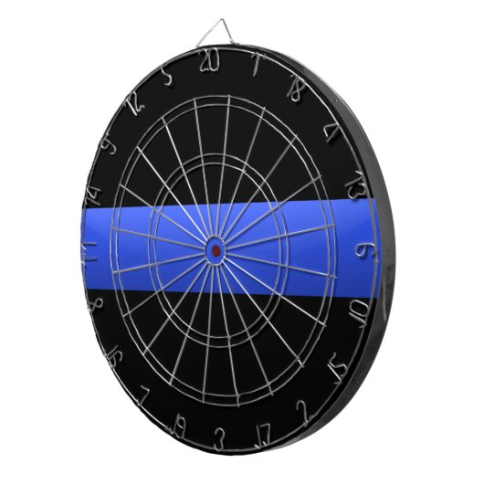 Thin Blue Line Dartbord (Voorkant Rechts)