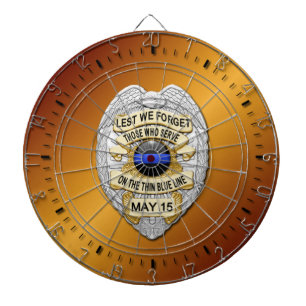 Thin Blue Line Dartbord
