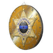 Thin Blue Line Dartbord (Voorkant Rechts)