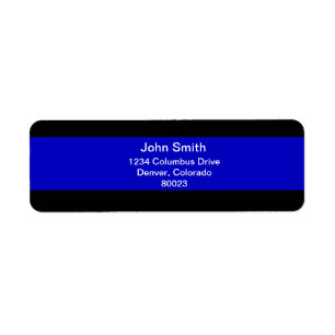 Thin Blue Line Etiket