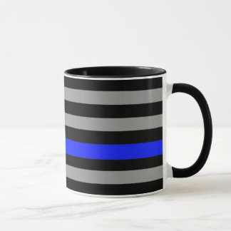 Thin Blue Line Flag Coffee Mok
