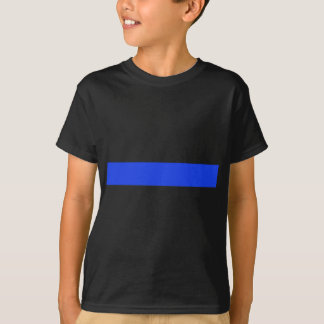 Thin Blue Line FontOnly T-shirt