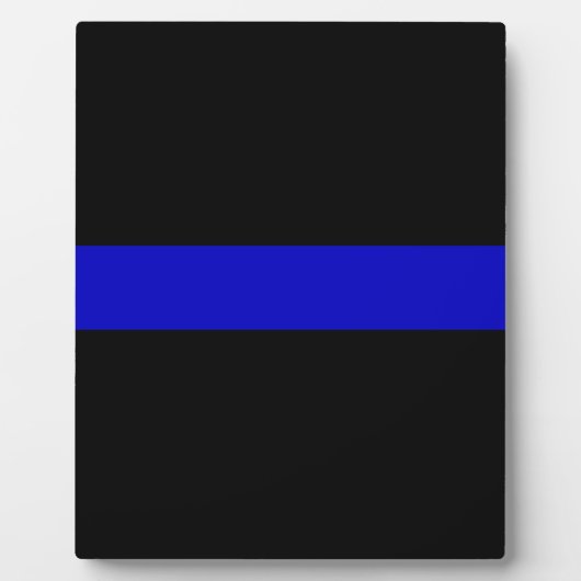 Thin Blue Line Fotoplaat (Voorkant)