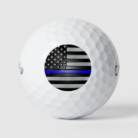 THIN BLUE LINE GOLFBALLEN (Voorkant)