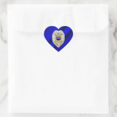 Thin Blue Line Hart Sticker (Tas)