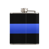 Thin Blue Line Heupfles (Achterkant)