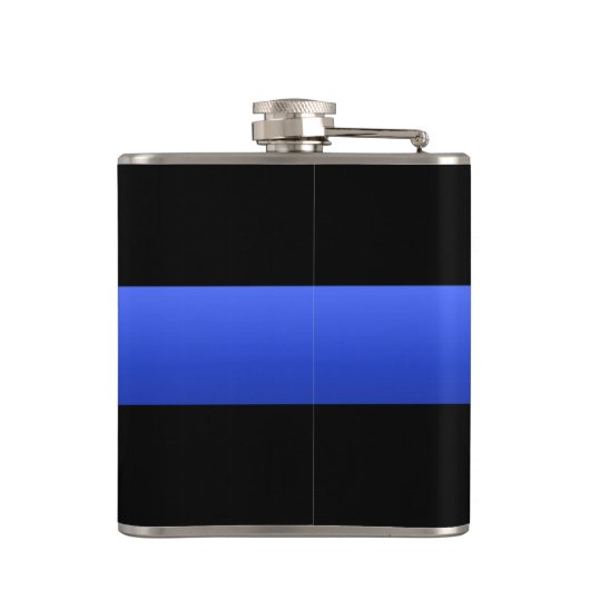 Thin Blue Line Heupfles (Achterkant)