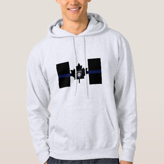 Thin Blue Line Hoodie (Voorkant)
